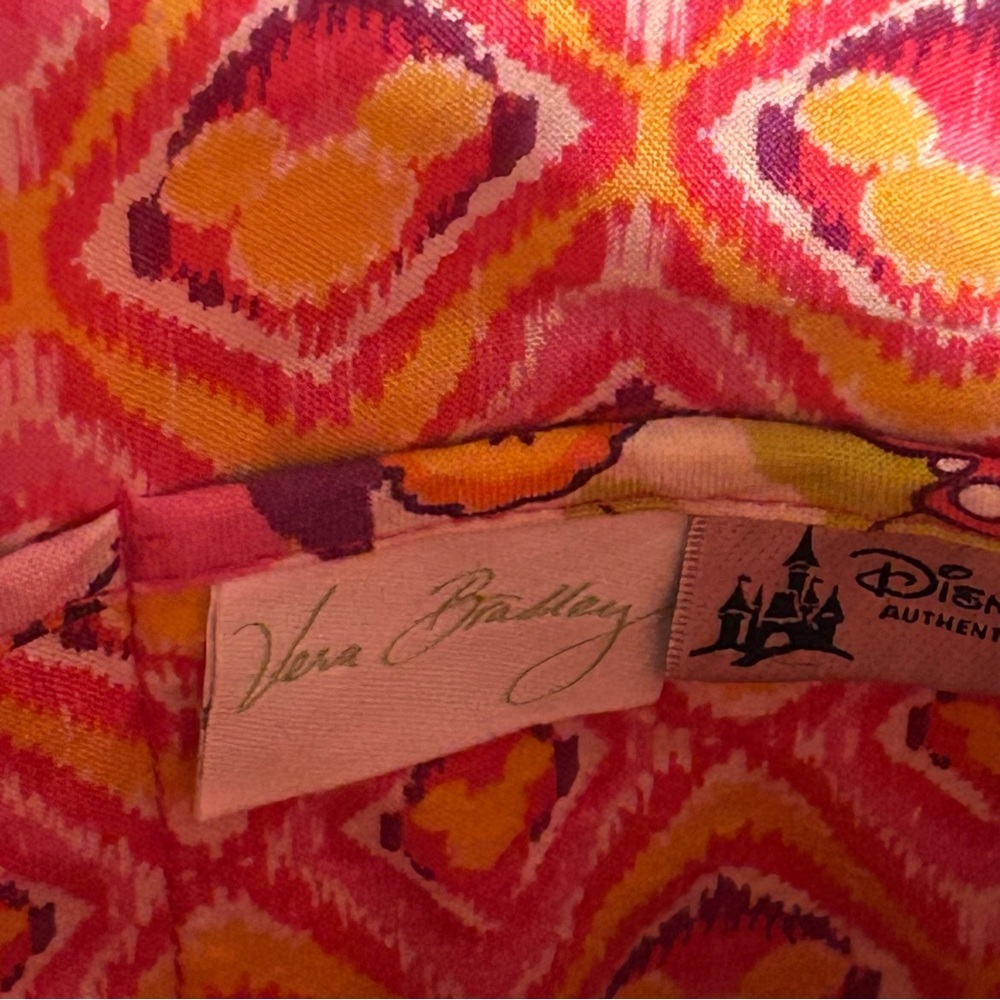 Vera Bradley/Disney floral quilted shoulder bag - Picture 7 of 8